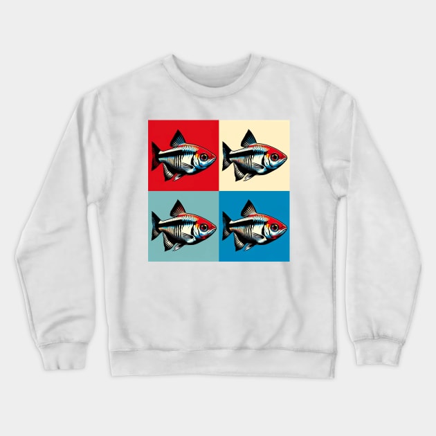 Rummy Nose Tetra - Cool Tropical Fish Crewneck Sweatshirt by PawPopArt